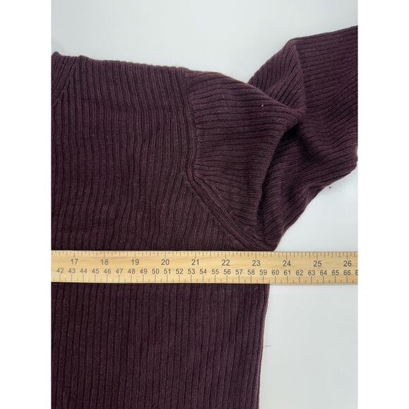 Working Class Designs & Co Womens Sweater Size 18/20 Purple Long Sleeve V-Neck - Picture 8 of 11